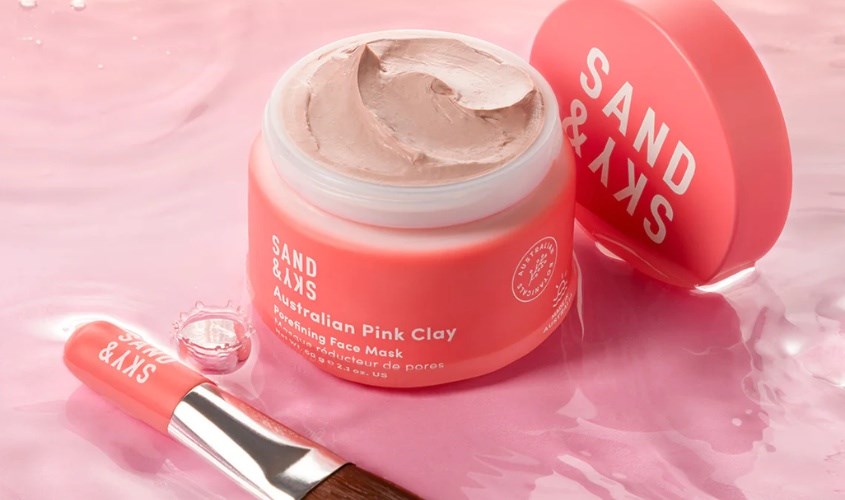Sand and Sky Australian Pink Clay Porefining Mask
