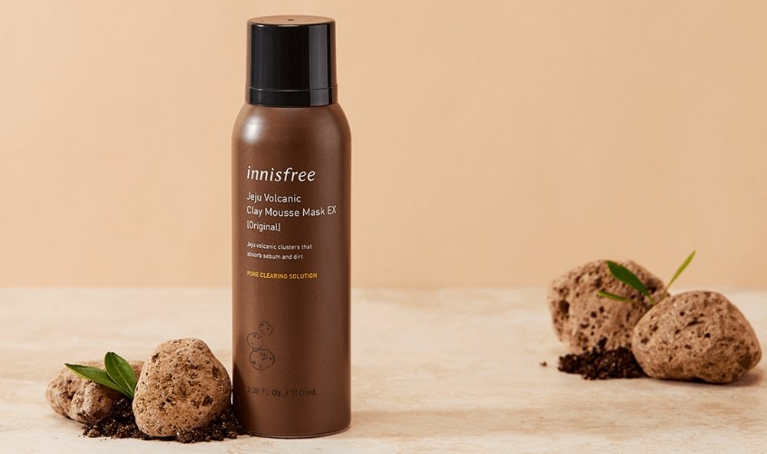 Innisfree Jeju Volcanic Clay Mousse Mask EX Original