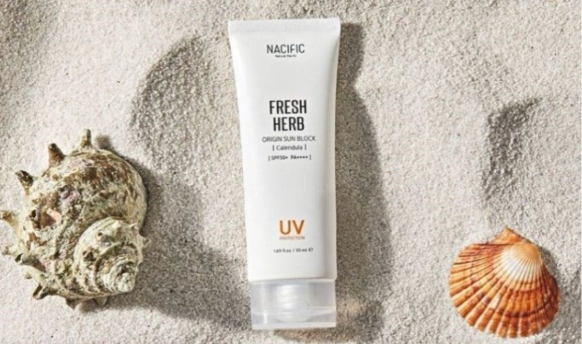 Kem chống nắng làm dịu và phục hồi da Nacific Fresh Herb SPF 50+ PA++++ 50 ml 