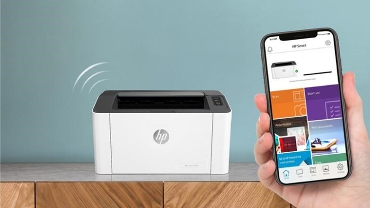 Máy in Laser Trắng Đen HP 107a có khả năng kết nối với điện thoại Samsung một cách nhanh chóng Máy in Laser Trắng Đen HP 107a có khả năng kết nối với điện thoại Samsung một cách nhanh chóng
