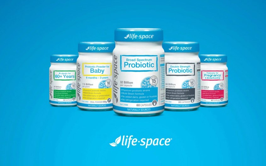 Life Space là thương hiệu men vi sinh số 1 tại Úc