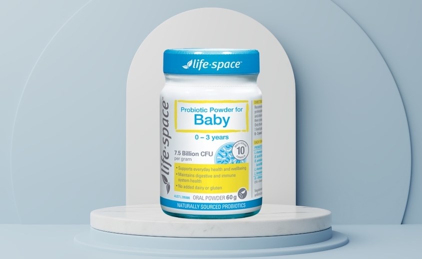 Bảo quản men vi sinh Life Space For Baby ở nơi khô ráo, thoáng mát