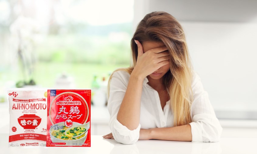 Cả hạt nêm và bột ngọt đều khiến người dùng bị hoa mắt, chóng măt, buồn nôn nếu dùng quá nhiều