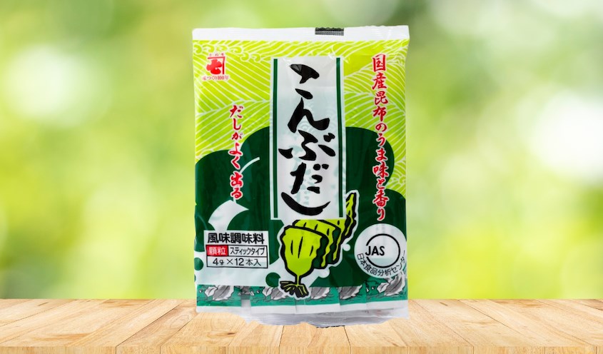 Hạt nêm Kaneshichi Konbu tảo gói 48g an toàn cho sức khoẻ