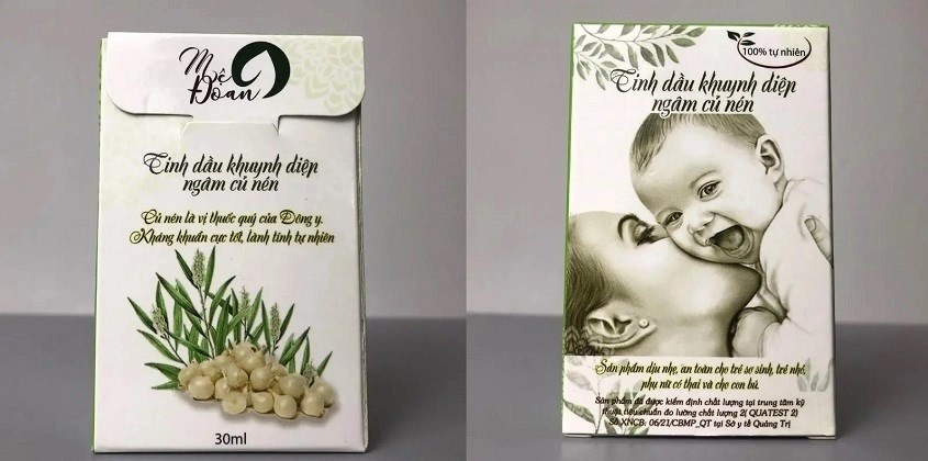 Tinh dầu khuynh diệp củ nén Mệ Đoan