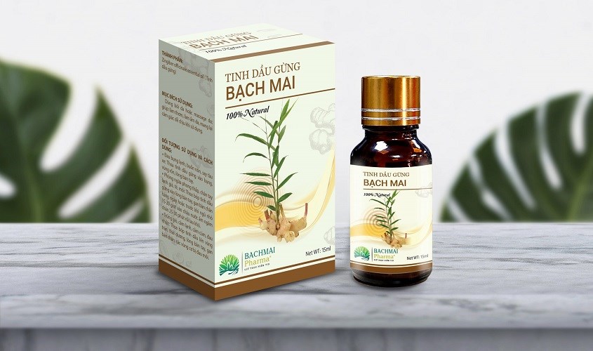 Tinh dầu gừng Bạch Mai