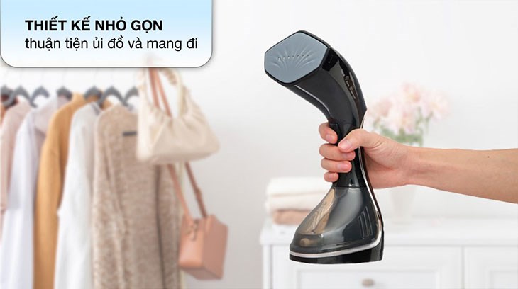 Bàn ủi hơi nước cầm tay Beko STM4116B 1600W sở hữu thiết kế nhỏ gọn, hiện đại, màu sắc trang nhã, dễ cầm nắm và di chuyển