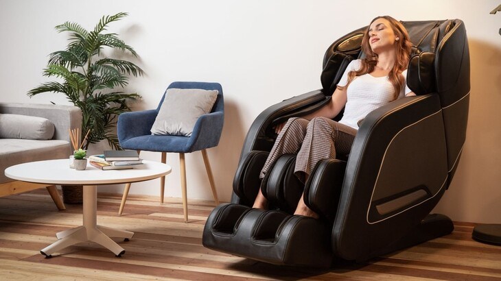 Ghế massage xung điện giúp xua tan cơn đau nhức bằng cách sử dụng xung điện