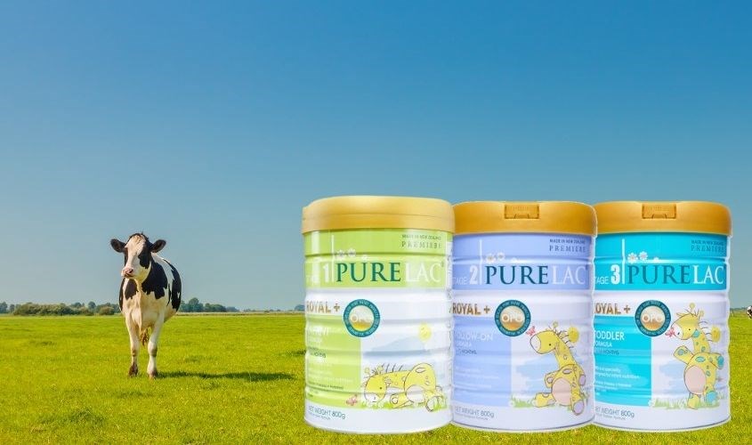 Sữa Purelac là dòng sữa dinh dưỡng đến từ NZ Pure Dairy Product của New Zealand