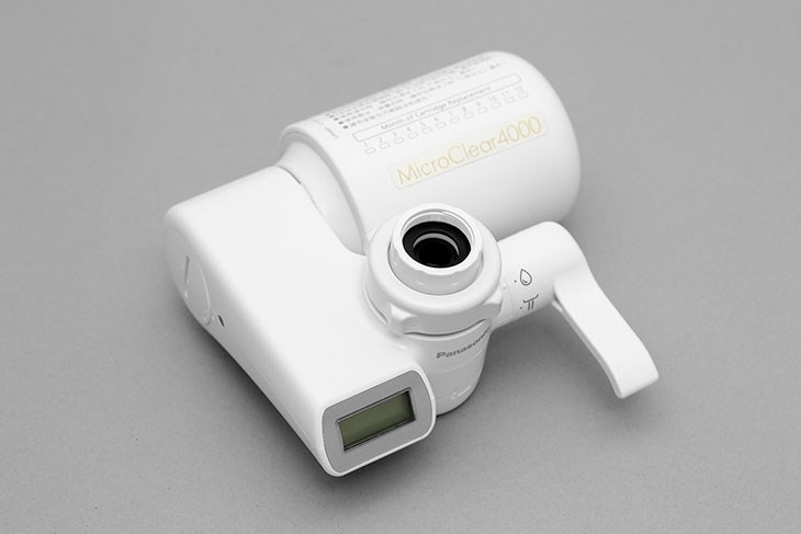 Thiết bị lọc nước tại vòi Panasonic TK-CJ600 trang bị công nghệ lọc Micro Clear có thể lọc 4000 lít nước