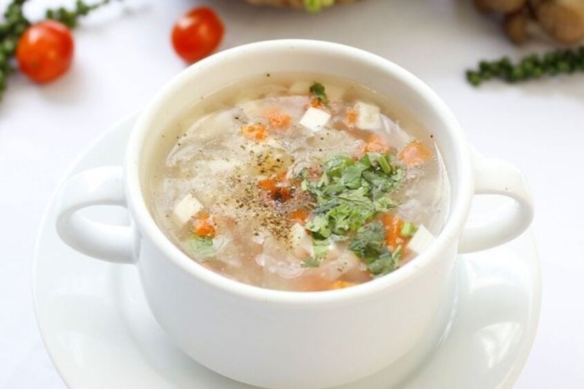 Mách mẹ cách nấu súp tôm cho bé giàu dinh dưỡng