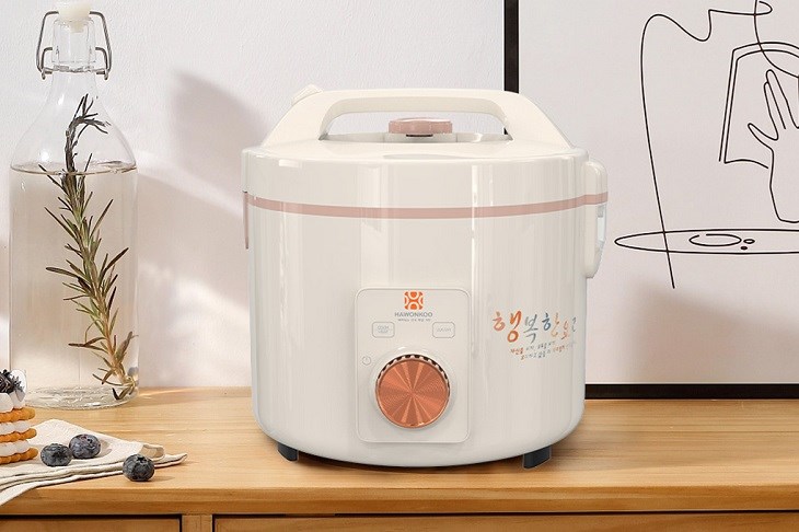 Nồi cơm điện Hawonkoo phù hợp với gia đình thường sử dụng nồi để nấu ăn