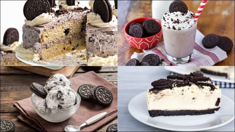 Bạn nên hạn chế chế biến bánh oreo thành các món ngọt