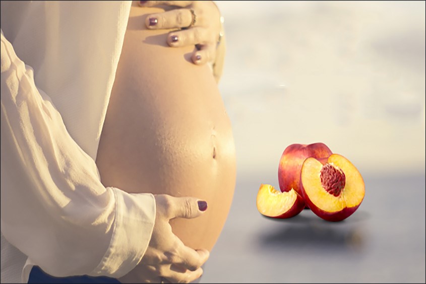 Bà bầu vẫn có thể ăn đào trong giai đoạn thai kỳ bà bầu ăn đào được không