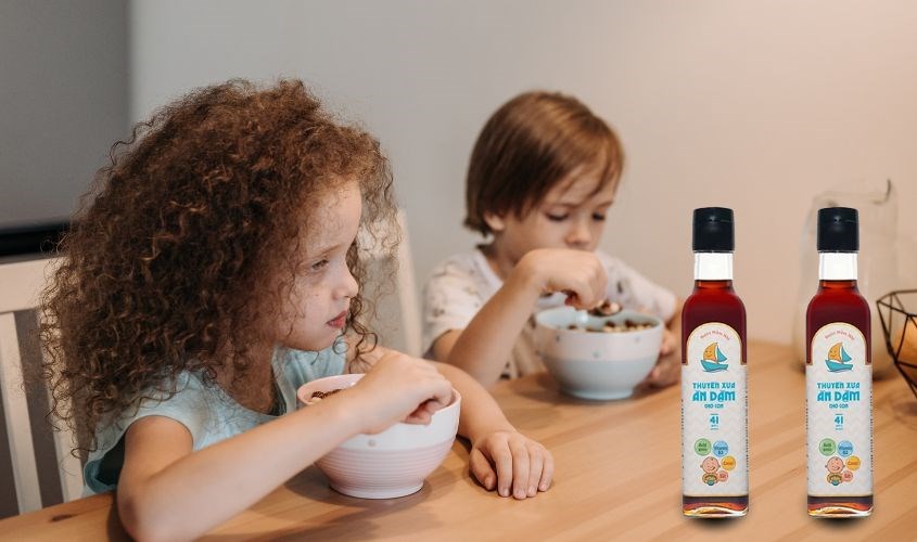 Nước mắm Thuyền Xưa ăn dặm cho bé 41°N chai 250 ml (từ 1 tuổi)