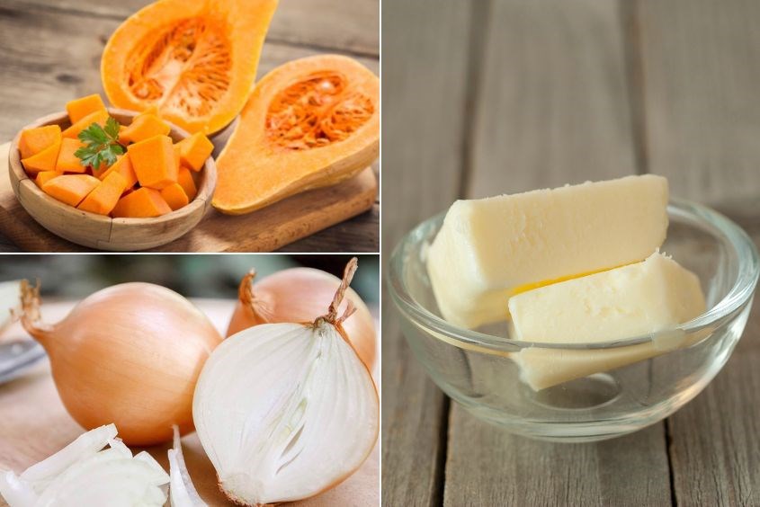 Súp bí đỏ hành tây cho bé ăn dặm ngon miệng