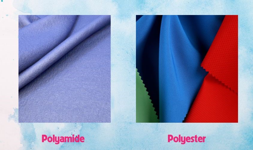 Vải polyamide và polyester đều có những ưu, nhược điểm riêng