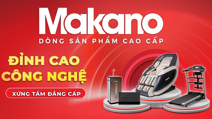 Máy hút mùi Makano đến từ Tập đoàn Đại Việt - chuyên về lĩnh vực chăm sóc sức khỏe và thiết bị gia dụng uy tín của Việt Nam