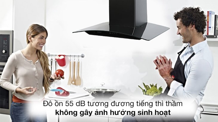 Động cơ vận hành với độ ồn dưới 55dB, không gây khó chịu khi sử dụng và tránh ảnh hưởng đến sinh hoạt trong gia đình