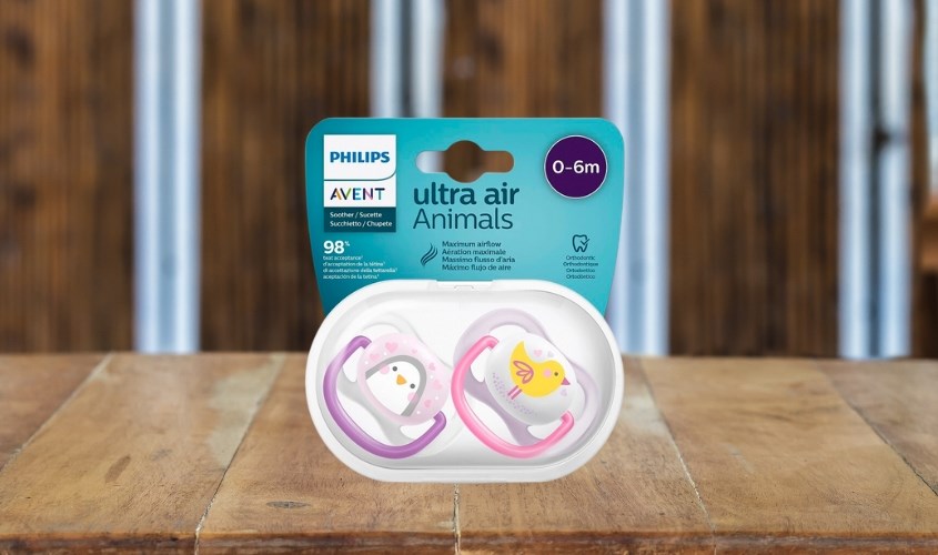 Bộ 2 ti ngậm Philips Avent SCF080/06 (0 - 6 tháng)