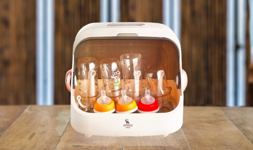 Máy tiệt trùng và sấy khô bình sữa Moaz BéBé MB-044