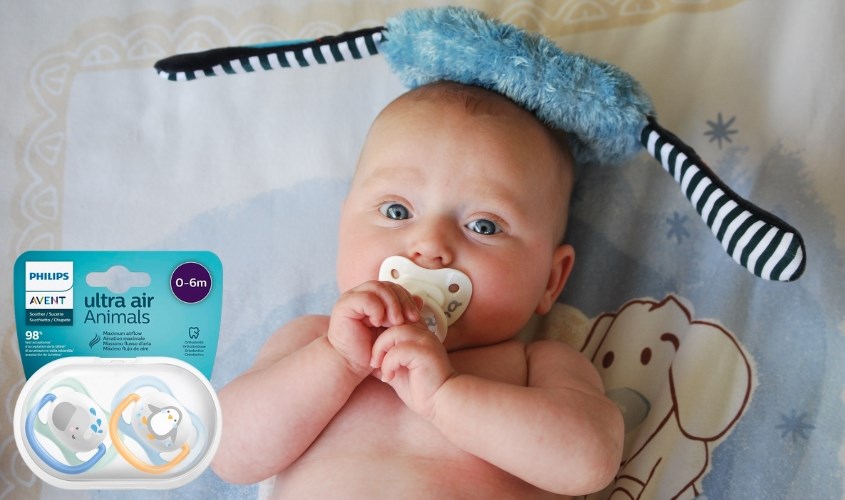 Bộ 2 ti ngậm Philips Avent SCF080/05 (0 - 6 tháng)