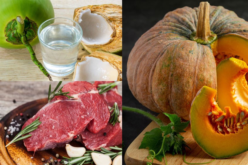 Súp thịt bò và bí đỏ kích thích vị giác bé yêu