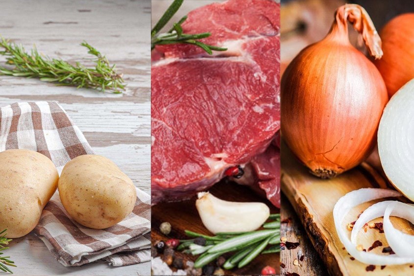 Súp thịt bò khoai tây cho bé là món ăn dặm dễ thực hiện