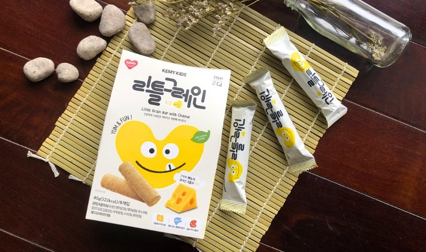 Bánh ăn dặm Kemy Kids vị phô mai hộp 40g (từ 8 tháng)