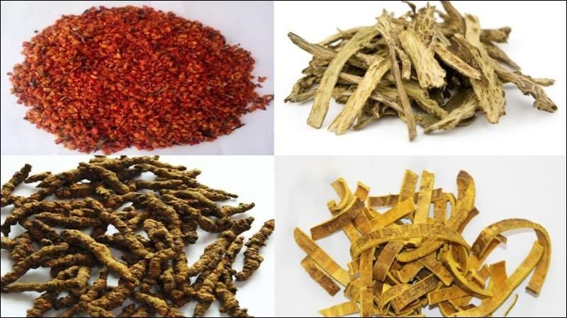 Hoàng liên có thể kết hợp với các vị thuốc khác để trị bệnh