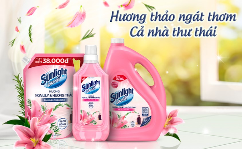 Bảo quản nước lau sàn ở nơi khô ráo thoáng mát và tránh ánh nắng trực tiếp