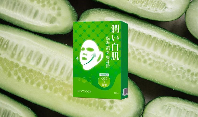 Mặt nạ giấy Hoa Cúc và Dưa Leo giữ ẩm, nâng cơ 360º SexyLook 30 ml (hộp 10 miếng)