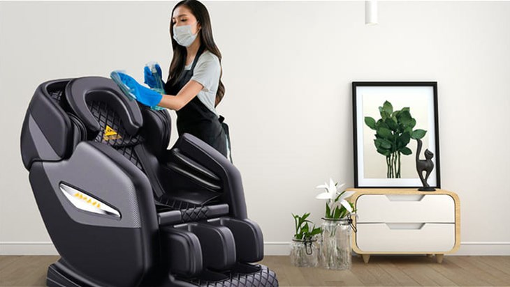 Da ghế massage có thể bị mòn, bong tróc hoặc bị nứt nẻ nếu không sử dụng và bảo dưỡng đúng cách