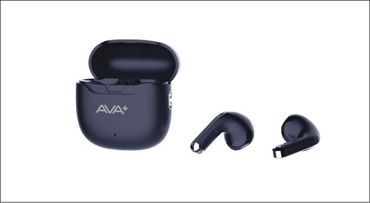 Dai nghe Bluetooth True Wireless AVA+ FreeGo A20 có 2 tông màu chủ đạo là đen và trắng