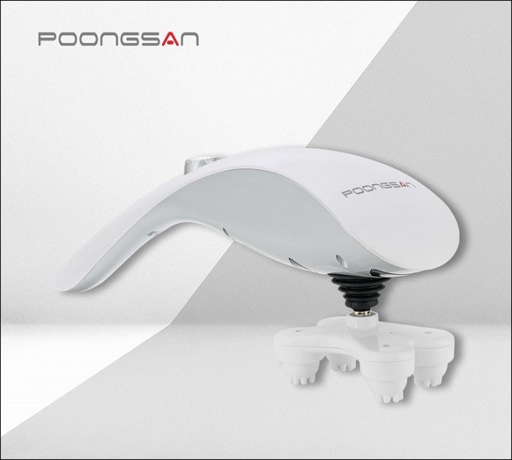 Máy massage cầm tay Poongsan được tin tưởng sử dụng nhờ khả năng massage giảm đau nhức hiệu quả Máy massage cầm tay Poongsan được tin tưởng sử dụng nhờ khả năng massage giảm đau nhức hiệu quả
