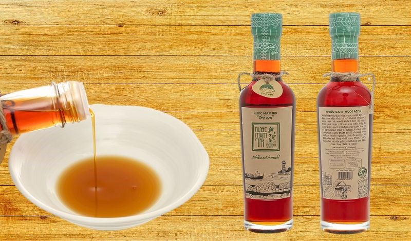 Nước mắm Tĩn ăn dặm cho bé 42°N chai 250 ml (từ 6 tháng)