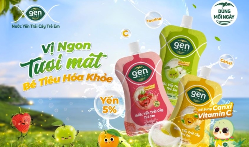Hạn sử dụng của yến sữa Gennest là 15 tháng