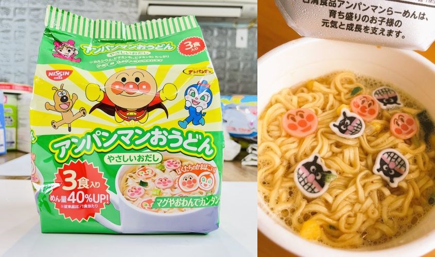 Mì ăn dặm Nissin chú hề dành cho các bé từ 12 tháng tuổi trở lên