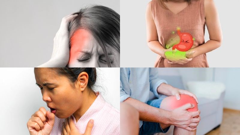 Giác hơi có thể cải thiện đau đầu, ho, rối loạn tiêu hoá, đau xương khớp