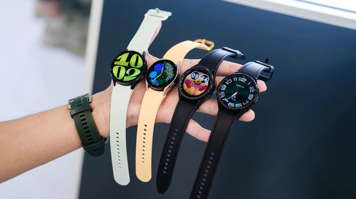 Galaxy Watch6 Series vẫn giữ nguyên kiểu dáng mặt đồng hồ tròn truyền thống
