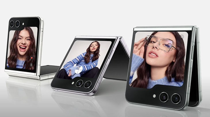 Galaxy Z Flip5 tích hợp RAM khủng 8 GB cùng tùy chọn bộ nhớ 512 GB và 256 GB