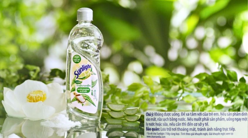Một số lưu ý khi sử dụng và bảo quản nước rửa chén Sunlight