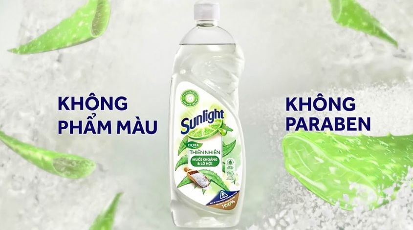 Thành phần với các chiết xuất từ thiên nhiên, giúp sản phẩm dịu nhẹ với da tay