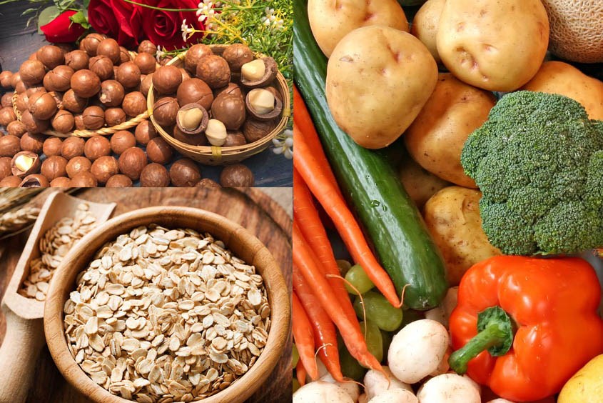 Cháo hạt macca và yến mạch bổ dưỡng cho bé