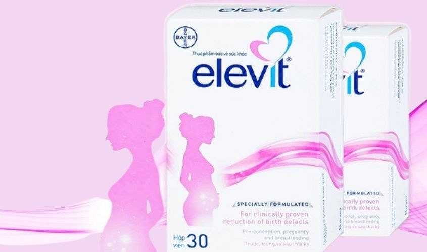 Dinh dưỡng có trong Elevit giúp tăng khả năng thụ thai lên khoảng 95% hơn 100%