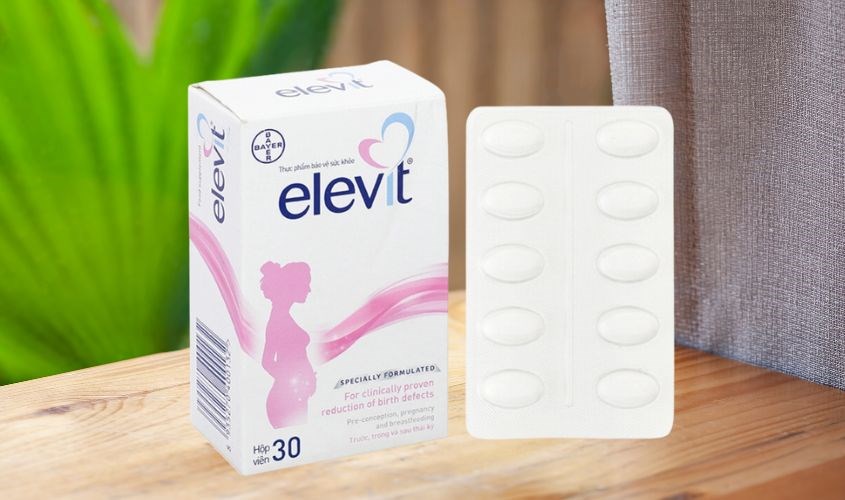 Viên uống Elevit bổ sung vitamin và khoáng chất 30 viên