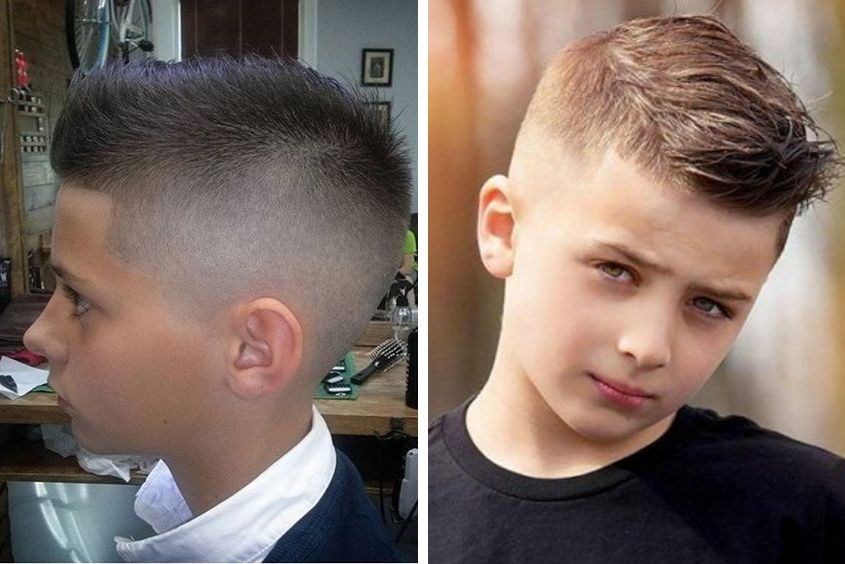 Kiểu tóc faux hawk cho bé trai cực soái Kiểu tóc faux hawk cho bé trai cực soái