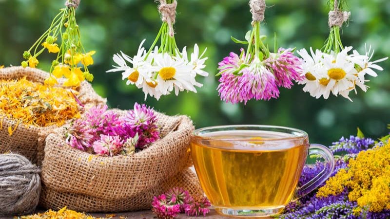 Trà thảo mộc có thể làm giảm cơn co thắt tử cung