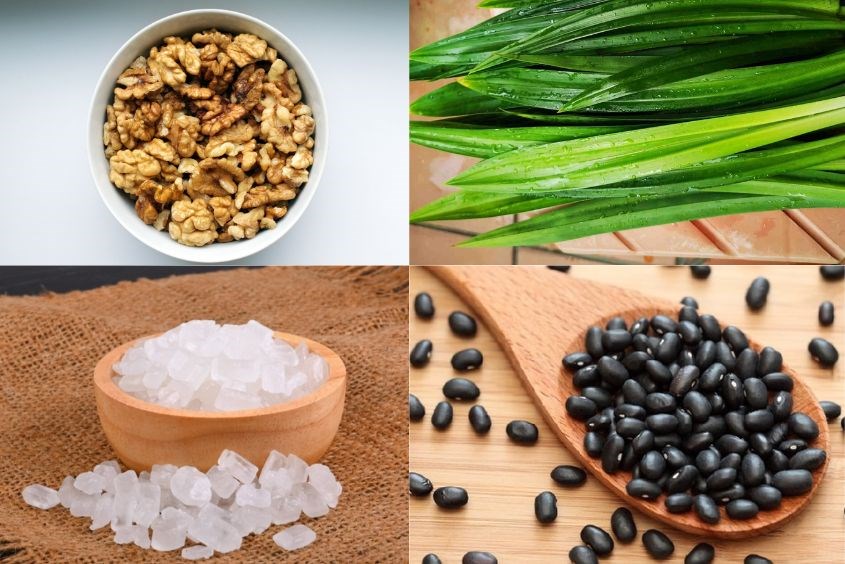 Sữa óc chó đậu đen rất tốt cho hệ tiêu hóa của trẻ