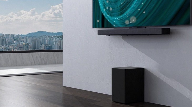 Bộ loa thanh LG SC9S 400W có trang bị kết nối Bluetooth, giúp bạn kết nối với tivi nhanh chóng để nâng cao chất lượng âm thanh khi giải trí